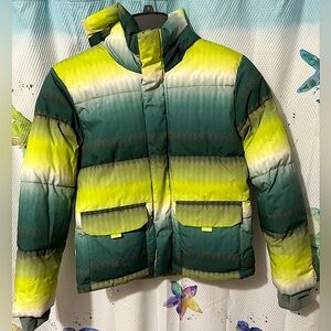 Gently used warm and soft puff coat size XL 14